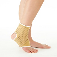 Buy Dr Med Elastic Ankle Sleeve With Adjustable Strap A009 Medium In