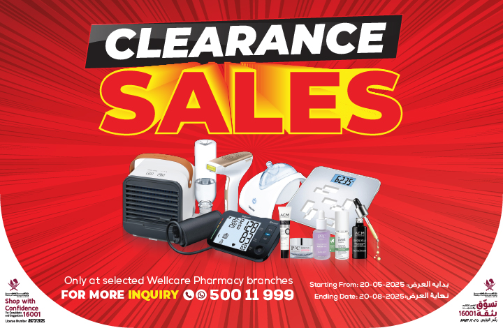 clearance sale