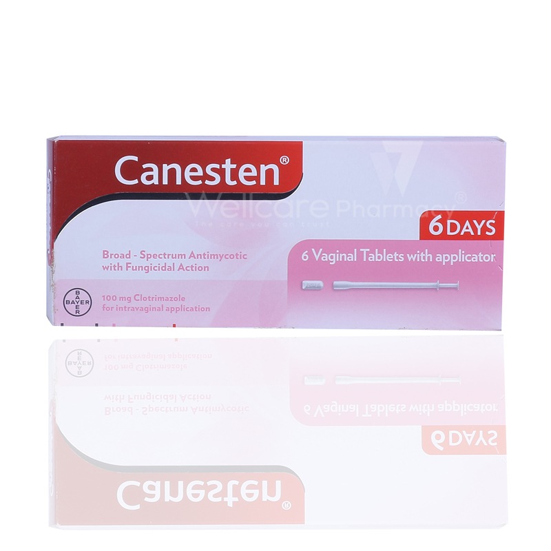 Canesten 0.1 gm Vaginal Tablet 6pcs