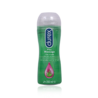 Buy Durex Play 2 In 1 Massage Gel Aloe Vera 200Ml in Qatar Orders ...