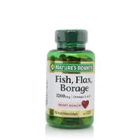 Buy Natures Bounty Fish Flax Borage 1200Mg Omega 3 6 9 72 S in