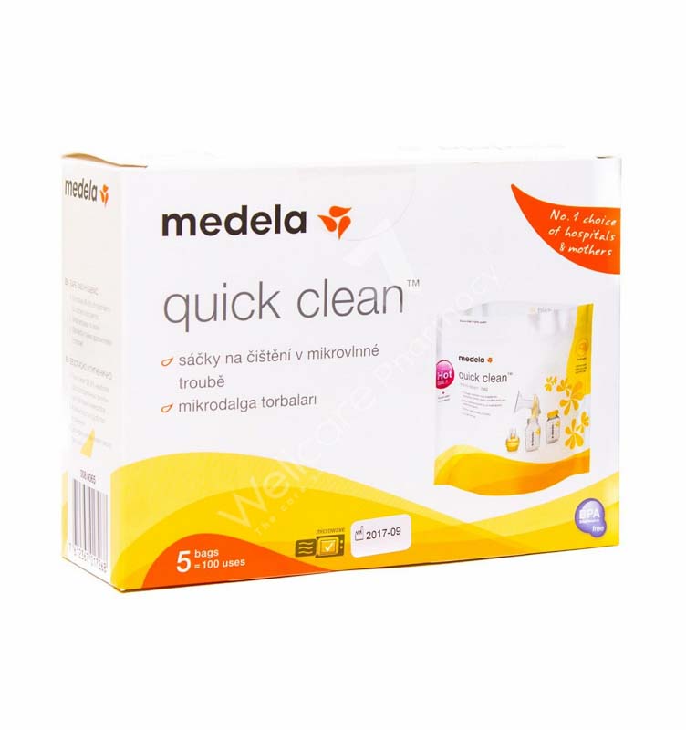 Medela Quick Clean Microwave Bags 5'S