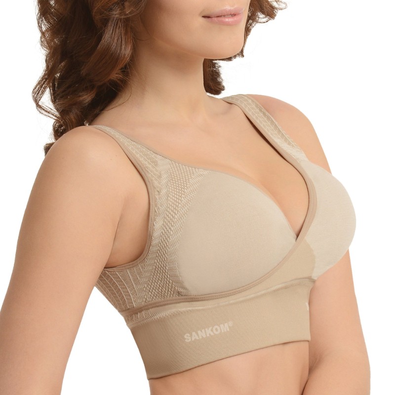 Buy Sankom Functional Patent Classic Bra Peach L And Xl in Qatar Orders  delivered quickly - Wellcare Pharmacy