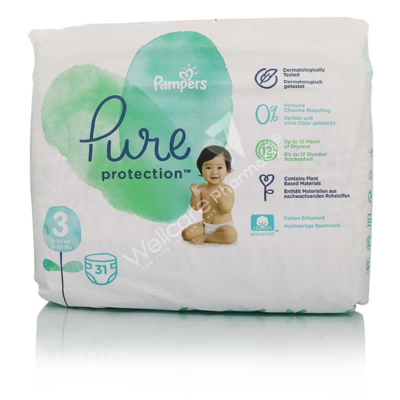 Pampers Pure Protection Size 3 6-10kg