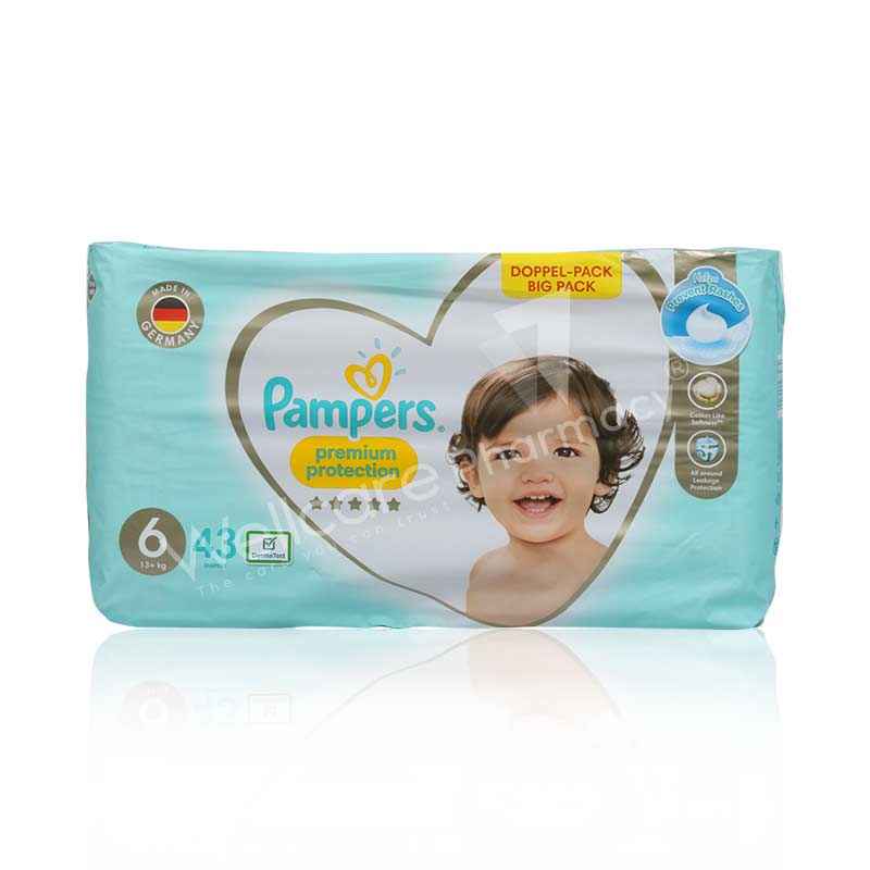 Pampers Pure Protection Diapers Size 6 - 62 ea