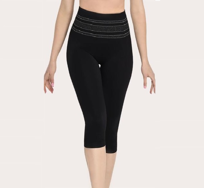 Buy Sankom Patent Yoga Capri Leggings Black & Silver L And Xl in Qatar  Orders delivered quickly - Wellcare Pharmacy