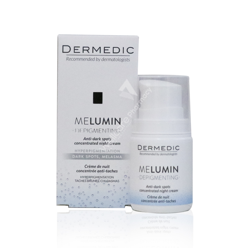 DERMEDIC MELUMIN Creme de nuit concentree anti taches