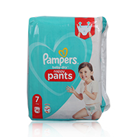 Pampers pants hot sale no 7