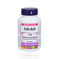 Buy Webber Naturals Folic Acid 1Mg Tablets 90'S in Qatar Orders ...