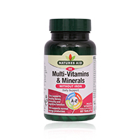 Buy Natures Aid Multivitamins & Minerals With Out Iron Tablets 60'S in ...