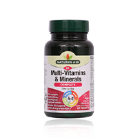 Buy Natures Aid Complete Multivitamins & Minerals Tablets 90'S in Qatar ...